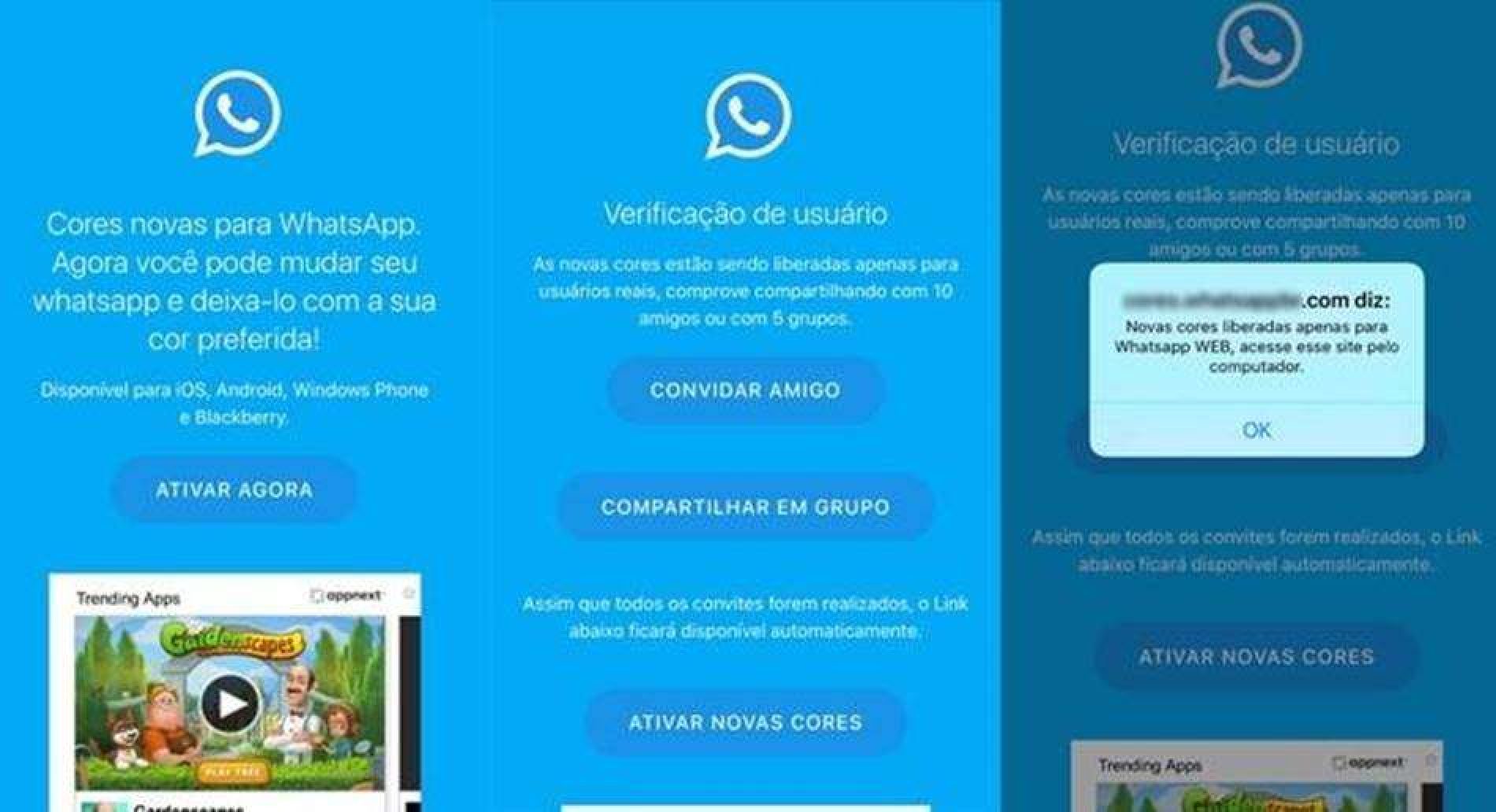 Golpe no Whatsapp atingiu milhões de usuários;