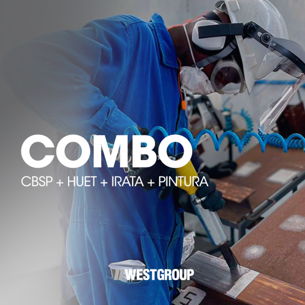 COMBO: CBSP + HUET + PINTURA INDUSTRIAL + ACESSO POR CORDAS N1 (IRATA)