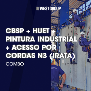 COMBO: CBSP + HUET + PINTURA INDUSTRIAL + ACESSO POR CORDAS N3 (IRATA)