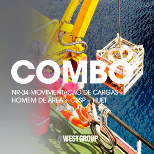 NR-34 MOVIMENTAÇÃO DE CARGAS + HOMEM DE ÁREA + CBSP + HUET
