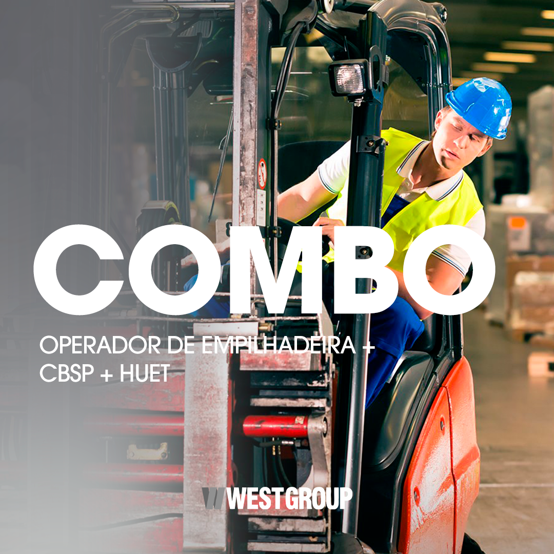 OPERADOR DE EMPILHADEIRA + CBSP + HUET