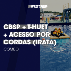 COMBO: CBSP + T-HUET + ACESSO POR CORDAS N1 (IRATA)