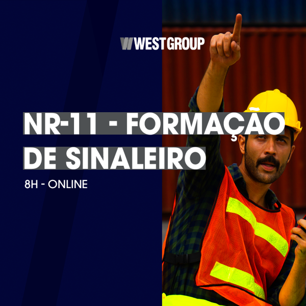 FORMAÇÃO DE SINALEIRO - NR-11