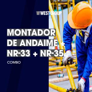 MONTADOR DE ANDAIME + NR-33-16h + NR-35